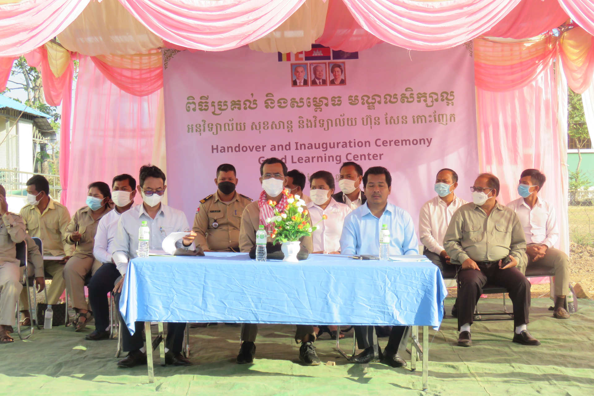 Handover and Inauguration Ceremony of Two Good Learning Centers in Koh Nheaek District